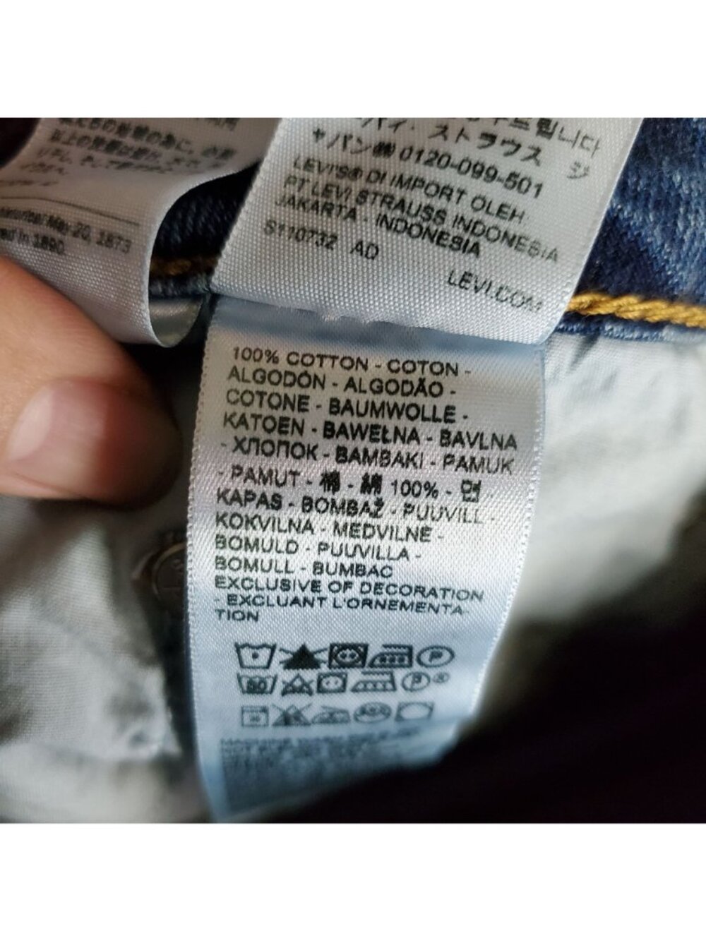 Levis Jeans Womens 34 Blue Baggy Dad Barrel Relaxed Fit Classic Denim Casual W34 - Picture 5 of 14